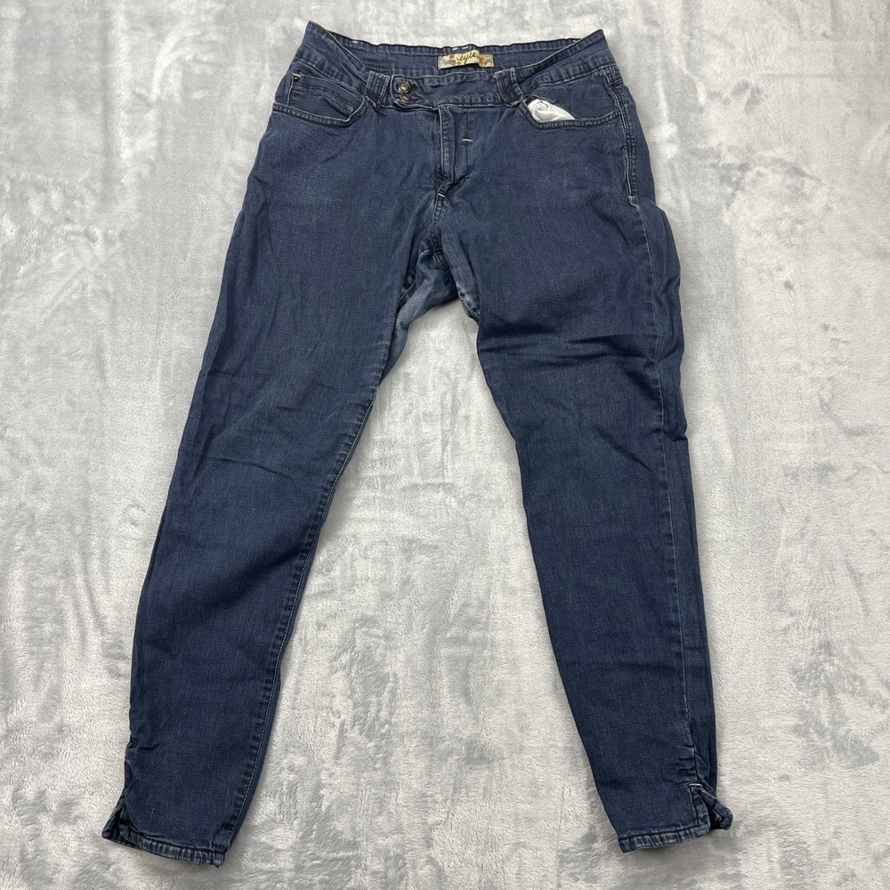 Tyte‎ Jeans Women's Size 16 Blue Denim Stretch Skinny Jeans